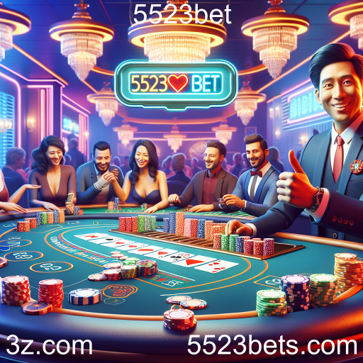 Cassino ao Vivo: Viva a Experiência Real de Apostar Online no 5523bet